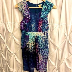 Leifsdottir Stars Space Dress Size 4 (8 UK) with Pockets